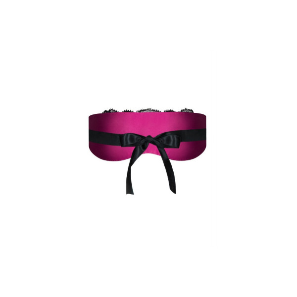 Roseberry Masque - Noir et Fuchsia